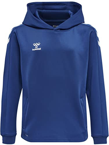 hummel hmlCORE XK Sweat Hoody Kids blaublauweiss, 14 (164) Kinder