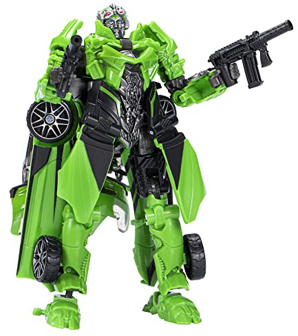 Transformers Toys Studio Series 92 Deluxe The Last Knight Crosshairs Action Figure, 8 and Up, 11 CM, Multicolor