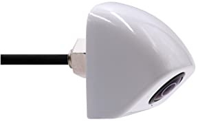 Blaupunkt RVC 4.4 A White, universelle Aufbaukamera, CMOS-Farbsensor, Winkel einstellbar, 150° Bildwinkel, Vollglas-Linse, Park-/Distanzlinien, Spiegelfunktion für Front- und Rückmontage, IP68, 12V