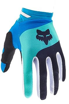 Fox Racing 180 Ballast Motocross-Handschuh, Schwarz/Blau, Größe S