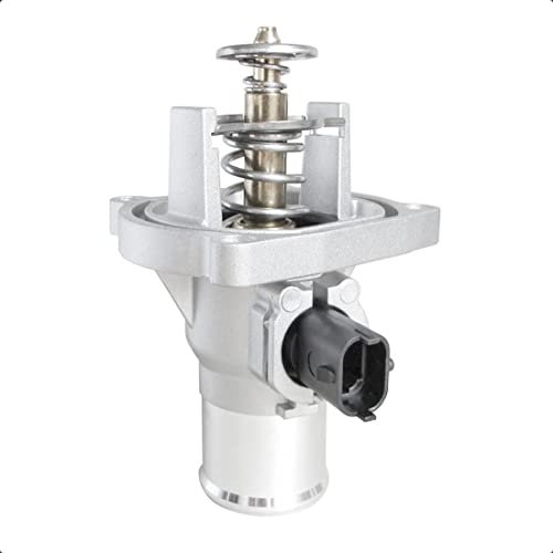 LoreenCar Kühlwasserthermostat 96984104 55597008 55578419 25193683 für Chevrolet Cruze Aveo Orlando Trax, Opel Astra H J G Zafira Insignia Vectra Meriva Mokka, Fiat Croma, Alfa 159, Thermostat