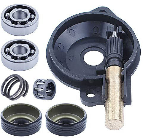 Kit d'engrenage à vis sans fin de pompe de joint d'huile de roulement de manivelle Gubeter, pour pièce de tronçonneuse Husqvarna 235 236 240 236E 240E, 530056363, 574719301, 530037820