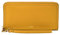 Fossil Logan RFID Zip Around Clutch Yellow