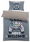 HOMHOMHA Bettbezug 150x200cm Gamer Gaming Bettwäsche Teenager Kind Junge 1 Person mit Kissenbezug 50x80cm Gamepad Grau 3D-Druck Geschenk Party Jahrestag Weihnachten Modell02