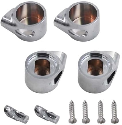 CANTONDZ Compatible con Dama Giralda Senso Hall Asiento de inodoro cierre suave bisagra tapas Kit Elementos Bisagra Amort Cr Laton AI0001100R Juego Elementos Bisagra Caída amortiguada latón kit