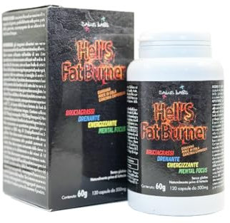 HELL'S FAT BURNER * 120 Capsule * Brucia Grassi Drenante Energizzante Dimagrante Pre Workout Veloce Termogenico * Made in Italy *