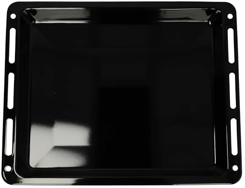 vhbw Backblech kompatibel mit Bosch HSG636BB1/93, HSG636BS1/15, HSG636BS1/88, HSG636BS1/93, HSG636BW1/88 Backofen - 45,8 x 36,5 x 4 cm