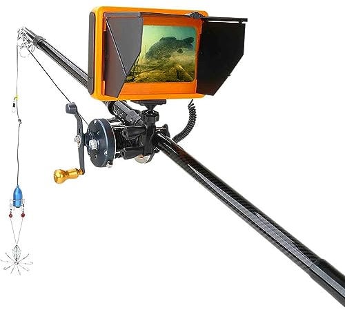 Underwater Fish Finder - 7 Inch TFT Color Monitor & Visual Anchor Device Camera, 30M Pull-Resistant Cables, Ideal for Ice Lake Sea Boat Kayak Fishing