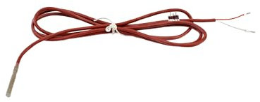 SUNEX PT1000 Temperatursensor 1,5 m, Temperaturfühler für Solar Speicher und Kollektor, Solar Fühler mit Silikonkabel, Messbereich minus 40 bis plus 250 Grad, IP67 Schutz, Edelstahl Fühler