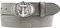 BELTINGER Gürtel mit Anker-Gürtelschnalle aus weichem Vollrindleder 4 cm Used-Look | Druckknopf-Gürtel mit Buckle 40mm | Vintage-Look | Dunkelgrau 100cm