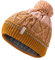 Vaude Unisex Kinder Kids Cornua Beanie Iii Mütze, Silt Brown/Rose, L EU