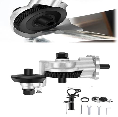 Blechschere für Akkuschrauber, Blechschneider für Akkuschrauber, zum Schneiden von Metallblech, Metallknabber-Bohraufsatz mit Adapter, Blechschneider-Zubehör, 400–1400 U/min