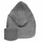 DreamRoots Sitzsack Cord Erwachsener Sitzsäcke Jugendlicher Teenager 80x80x120cm - Sitzsack mit Füllung, Hocker, Lehne und Bezug - Bean Bag Chair - Sitzkissen Boden - Chill Sack
