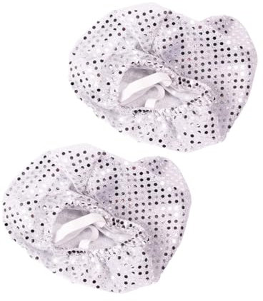 Diarypiece Damen Fahion Pailletten Beinwärmer Bling Fußabdeckung Harajuku Punk Kniebeinsocken Beinmanschetten Gamaschen Trendige Beinstulpen