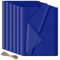 60 Blatt Seidenpapier Verpackungsmaterial, 50x70 cm Geschenkpapier Blau, HXJDAM Seidenpapier Blau, Tissue Paper für Geschenkverpackungen Füller, Kunsthandwerk, Geburtstag, Halloween