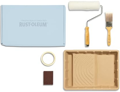 Rust-Oleum Ready to Roll - Eco Paint Kit (Large) - Floor Tile Paint Soft Blue