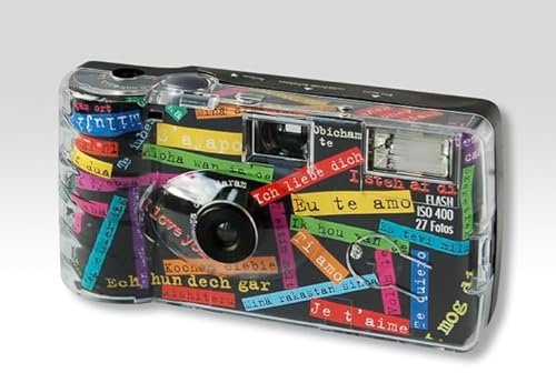 Carat Imog di Flash 400-27 Disposable Camera Black Pack of 10 27 Images per Camera
