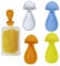 4 Farben Silikonlöffel Baby,Quetschi Aufsatz,Quetschie Löffel,Babylöffel Silikon,Squeeze Feeder Spoons,Quetschie Babylöffel,Für Lebensmittel, Squeeze Silikonlöffel Quetschieaufsätze, Mehrfarbig
