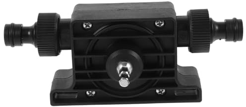 BAZEITFLOW Electric Drill Water Pump Self-Priming Fluid Transfer Pump Portable for Water and Oil Transfer