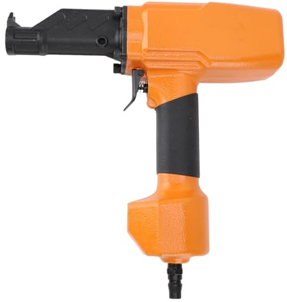 Air Nail Gun Pneumatic Tool for Wood Fence and Pallet Removal, Lightweight Aluminum Construction, Sturdy Design, Comfortable Grip, Powerful Performance