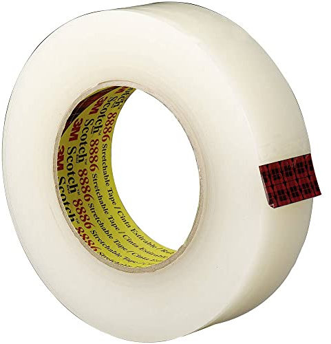 3M Scotch 8886 70-0061-5203-0 88863655 - Cinta aislante (55 m x 36 mm), transparente