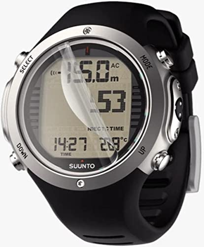 SUUNTO Unisex Verwendbar für Alle D-serien Modelle, 2 Stück Displayschutz, Transparent, Einheitsgröße