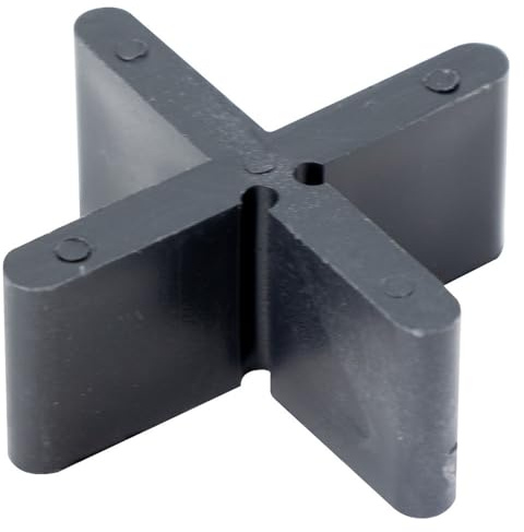 Sanpro Fugenkreuze, Größe 6 mm/Höhe 20 mm, Anzahl 1000 Stück (Fugen Boden Bodenplatte Terrasse Terassenplatten verlegen Kreuze) (Pack à 1.000 Stück)