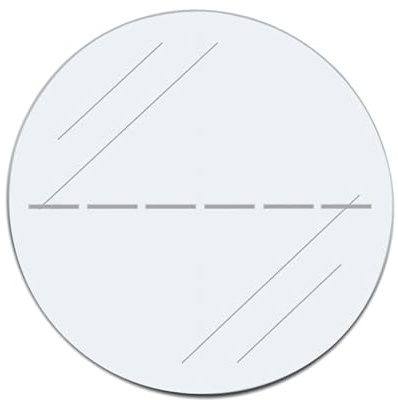 KLEBESHOP24 Verschlusspunkte perforiert, Ø 20 mm, 5000 Stück, transparent | Siegeletiketten selbstklebend