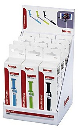 Hama Handstativ zu Selfies schwarz/blau/grün