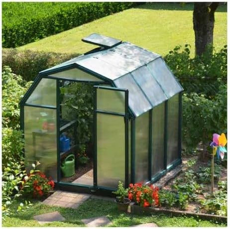 Canopia Serre de Jardin en Polycarbonate Rion Eco Grow 4,10 m², Ancrage au Sol Non