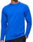 Arcweg Langarmshirt Herren Rash Guards Farbecht UV Schutz Funktionsshirt Langarm Shirt Schnelltrocknend Atmungsaktiv Wandershirt UPF 50+ Sonnenschutz Jungen Surf Laufen Angeln Wandern Blau EU L
