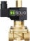 U.S. Solid 220V AC 3/4 G Elettrico elettrovalvola Ottone normalmente aperto Solenoid Valve Azionata Semi-direttamente Per Acqua Aria Olio