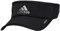 adidas Men's Superlite Performance Visor, Black/Silver Reflective, One Size