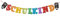 Girlande Schulkind Glitzer Einschulung Deko Alles Gute zum Schulanfang Girlande Banner Bunt Mädchen Junge als Einschulung Party Einschulungsparty Schuleinführung Deko