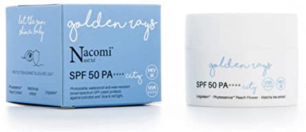 Nacomi City Miejski Krem, SPF50/PA++++ wasserdicht