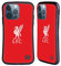 Head Case Designs Officially Licensed Liverpool Football Club White Logo In Red Liver Bird Hybrid Case Compatible With Apple iPhone 13 Pro