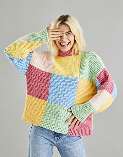 Hayfield Bonus Chunky Knitting Pattern - 10601 Sweater