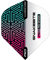 RED DRAGON Peter Wright Snakebite Hardcore Premium Weiß und Regenbogen Dartflug - 3 Set pro Packung (insgesamt 9 Dart-Flights)