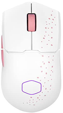 Cooler Master Sakura Edition MM712 - Mouse da gioco senza fili, RGB