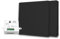 Interruptor inalámbrico y sin batería Autoalimentado Ecológico Calidad Profesional - Interruptor RF de 2 mandos + 1 relé radio empotrable - Largo Alcance - Interior y Exterior IP64 - Negro