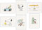 DKORARTE Set 6 Stück A3 Wandsticker Wandbilder Dekoration Wohnzimmer Modern Schlafzimmer Zimmer Ohne Rahmen Kinder Zeichnungen Plüschtiere Snoopy (41 x 29,7 cm)