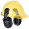 Kalence NRR - Orejeras con Bluetooth para casco duro, 28 dB, ajustable, protección auditiva Bluetooth, orejeras de seguridad de 50 horas de reproducción, auriculares de trabajo para cortar el césped,
