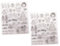 HAPINARY 2St Weihnachtsstempel Weihnachtshandwerk Stempel zum Thema Weihnachten kinder stempel kinderstempel Weihnachts-Scrapbooking-Briefmarken Silikonstempel selbstgemacht