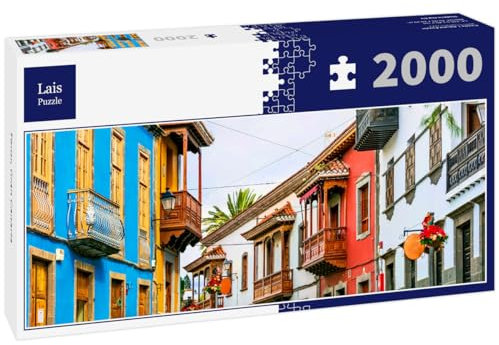 Lais Puzzle Teror, Gran Canaria 2000 Teile Panorama