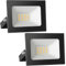 Royana 12V 10W Projecteur LED Extérieur: IP65 Etanche 6000K Eclairage de Sécurité pour Patio, Terrasse, Jardin, Garage(2pcs)