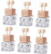 ORFOFE 6St ätherisches öl Leere Flasche Aromazerstäuber Diffusoren für ätherische Öle Auto luftentfeuchter car humidifier kleine Flaschen aus Glas Diffusorflaschen aus Glas Dekoration