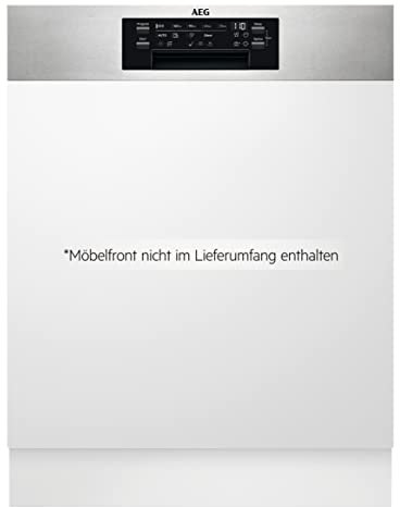 AEG Teilintegrierter Geschirrspüler 60 cm/Serie 7000 - Glasschutz/Energieklasse A-10% / MaxiFlex Besteckschublade/Innenbeleuchtung/leise 40dB / ComfortRails / 14 MG/Wasserstopp / FEE7770APM