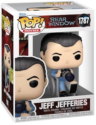 Funko Pop! Movies: Rear Window - L.B. Jeff Jefferies Jeff Jefferies - Figura de Vinilo Coleccionable - Idea de Regalo - Mercancia Oficial - Juguetes para Niños y Adultos - Movies Fans
