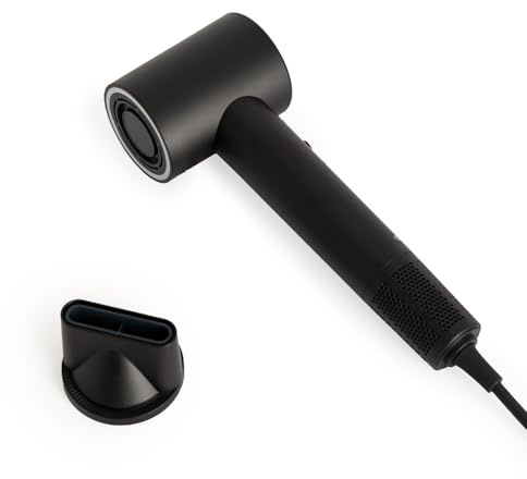 CREATE/ION STYLER/Secador de pelo iónico negro/Tecnología Frizz-Free, 2 temperaturas, función frío, 2 velocidades, tecnología iones negativos,1800W
