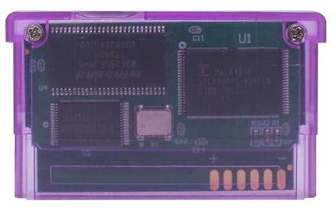 GBA SD Cartridge Flash Cart Game Cartridge Support TF Card for GBA/SP/GBM/IDS/NDS/NDSL for GameBoy Advanced, FAT Format, Maximum Capacity to 2Gb, New Version